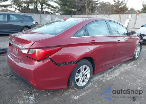 2014 Hyundai Sonata Gls z USA, uszkodzony, nr VIN 5NPEB4AC2EH860802